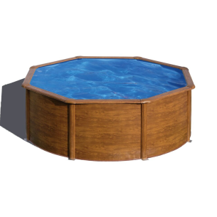 Piscina Fuori Terra Effetto Legno Aqualoon 300x120 cm