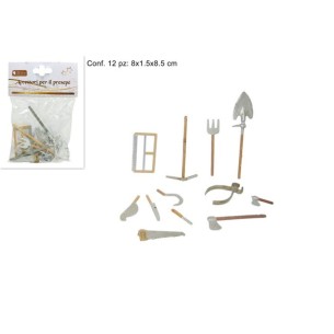 Set 12 Attrezzi da Lavoro per Presepe XNA09001571