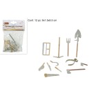 Set 12 Attrezzi da Lavoro per Presepe XNA09001571