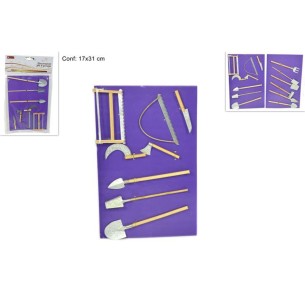 Set 14 Attrezzi da Lavoro per Presepe 005138 2