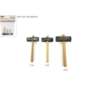 Set 3 Martelli per Presepe 749445 2