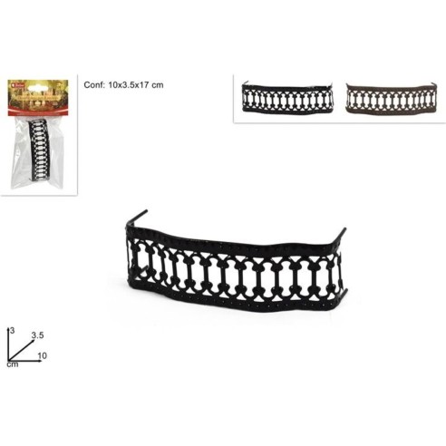 Set 2 Ringhiere per Balconcino 10 cm 073663