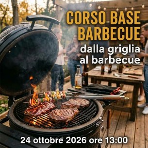 Corso Base di Barbecue 24 Ottobre 2026