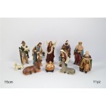 Natività in Resina 15 cm 11 Pezzi 390678