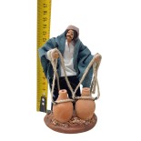 Statuina 14 cm in Terracotta per Presepe con Anfore