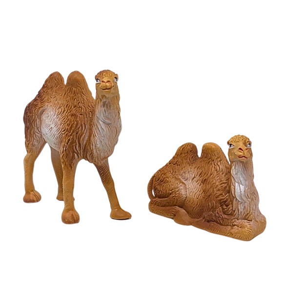 Cammelli Set 2 pezzi 10 cm Animali per Presepe 11179