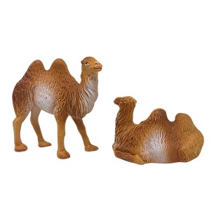 Cammelli Set 2 pezzi 10 cm Animali per Presepe 11179 2