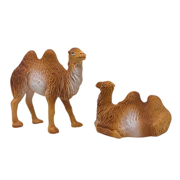 Cammelli Set 2 pezzi 10 cm Animali per Presepe 11179