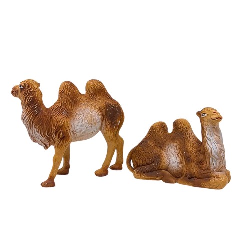 Cammelli Set 2 pezzi 10 cm Animali per Presepe 11179