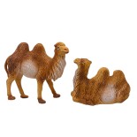 Cammelli Set 2 pezzi 10 cm Animali per Presepe 11179