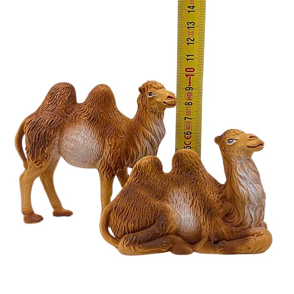 Cammelli Set 2 pezzi 10 cm Animali per Presepe 11179