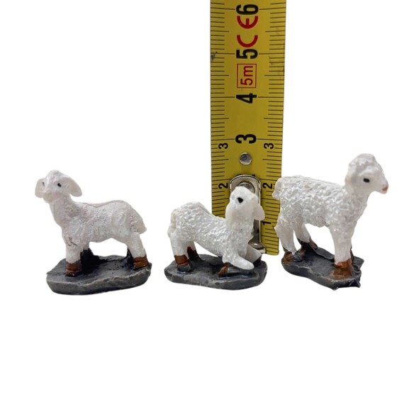 Animali per Presepe 12 Modelli Assortiti 3 cm 032943