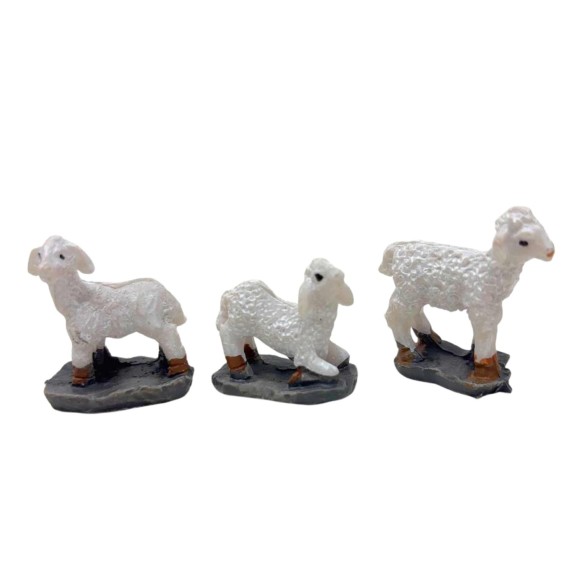 Animali per Presepe 12 Modelli Assortiti 3 cm 032943