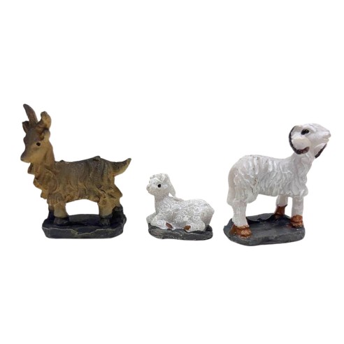 Animali per Presepe 12 Modelli Assortiti 3 cm 032943
