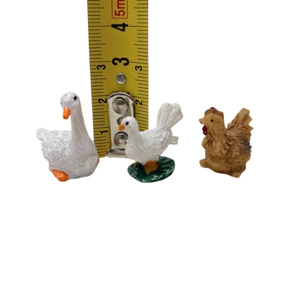 Animali per Presepe 12 Modelli Assortiti 3 cm 032943