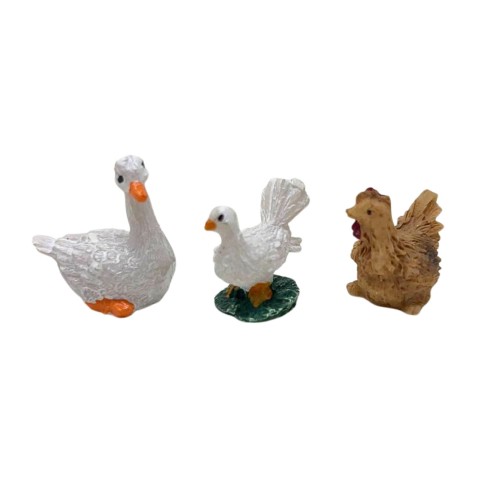 Animali per Presepe 12 Modelli Assortiti 3 cm 032943