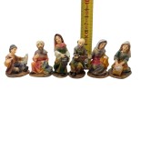 Pastori per Presepe Mestieri in resina 7 cm 12 Statuine 219429
