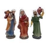 Pastori per Presepe Mestieri in Resina 12 cm 6 Statuine 411187
