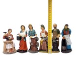 Pastori Mestieri in Resina 15 cm per Presepe 6 Pezzi 383854