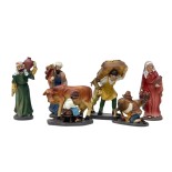 Pastori per Presepe Mestieri in Resina 9 cm 6 Statuine 411194