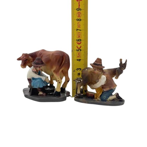 Pastori per Presepe Mestieri in Resina 9 cm 6 Statuine 411194