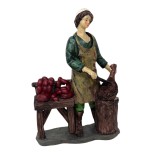 Pastore Macellaio in Resina 20 cm per Presepe 188107A