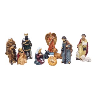 Natività in Resina 5 cm 11 pezzi 069505 2