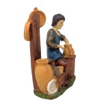 Pastore Vasaio in Resina 20 cm per Presepe 188107F