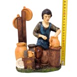 Pastore Vasaio in Resina 20 cm per Presepe 188107F