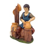 Pastore Vasaio in Resina 20 cm per Presepe 188107F