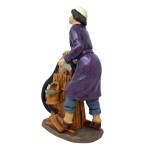 Pastore Arrotino in Resina 20 cm per Presepe 188107G