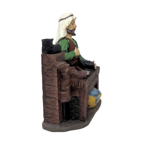Pastore Calzolaio in Resina 25 cm per Presepe 188107H