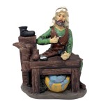 Pastore Calzolaio in Resina 25 cm per Presepe 188107H