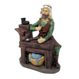 Pastore Calzolaio in Resina 25 cm per Presepe 188107H