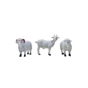 Gruppo 3 Pecore 4 cm Animali per Presepe 428296