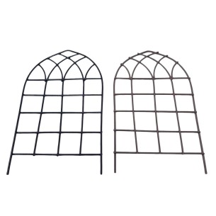 Set 2 Grate Cancelli in Ferro in Miniatura per Presepe 964909 2