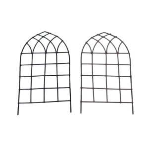 Set 2 Grate Cancelli in Ferro in Miniatura per Presepe 964909