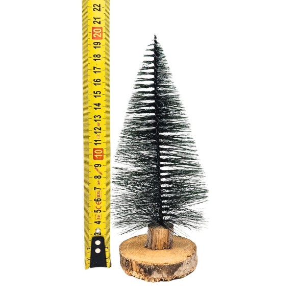 Albero Abete Verde 20 cm per Presepe 301082