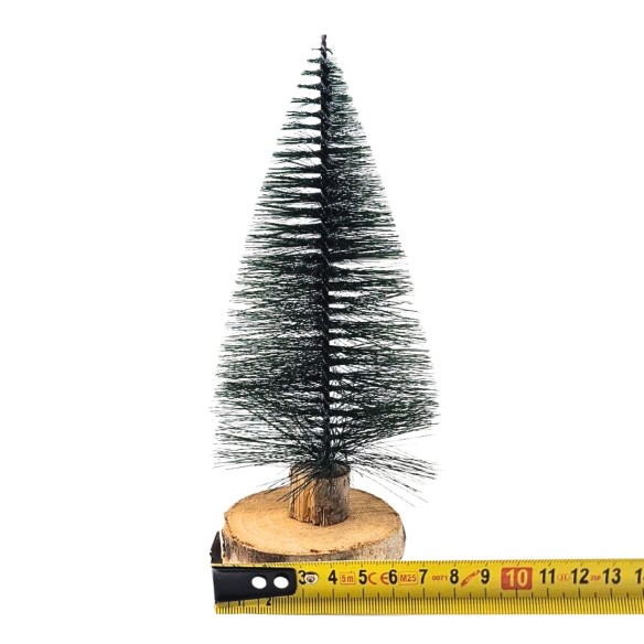 Albero Abete Verde 20 cm per Presepe 301082