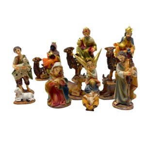 Natività in Resina 9 cm 11 pezzi 600487 2