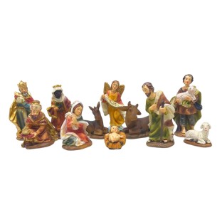 Natività in Resina 9 cm 11 pezzi 630217 2