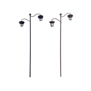 Set 2 Lampioni in Ferro in Miniatura per Presepe 964848