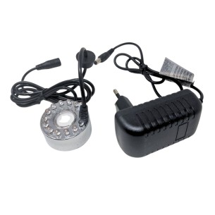 Nebulizzatore Effetto Nebbia con LED Bianco 670572