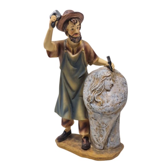 Pastore Singolo in Resina 20 cm Lo Scultore 219337E