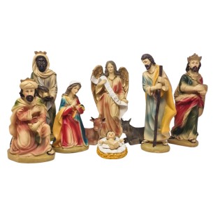 Natività in Resina per Presepe 11 Pz 30 cm 390630