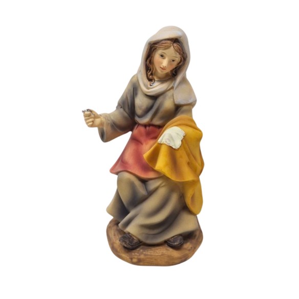 Pastore Singolo in Resina 20 cm La Ricamatrice 219337I
