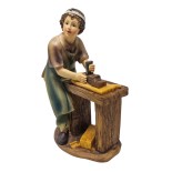 Pastore in Resina 20 cm Il Falegname 219337L