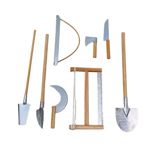 Set 14 Attrezzi da Lavoro per Presepe 005138