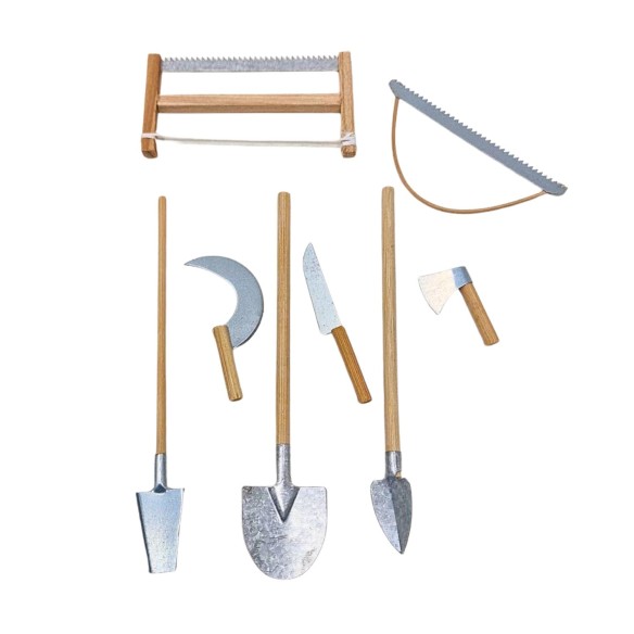 Set 14 Attrezzi da Lavoro per Presepe 005138