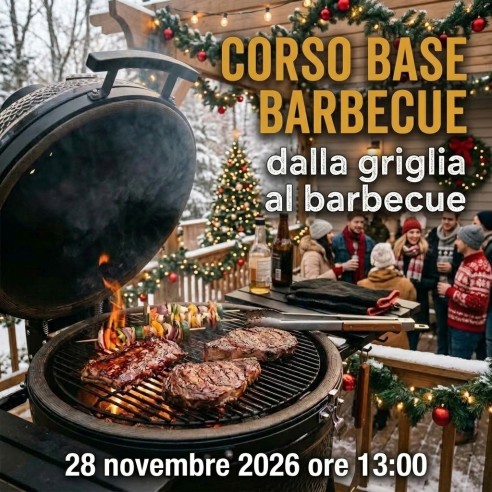 Corso Base di Barbecue 28 Novembre 2026